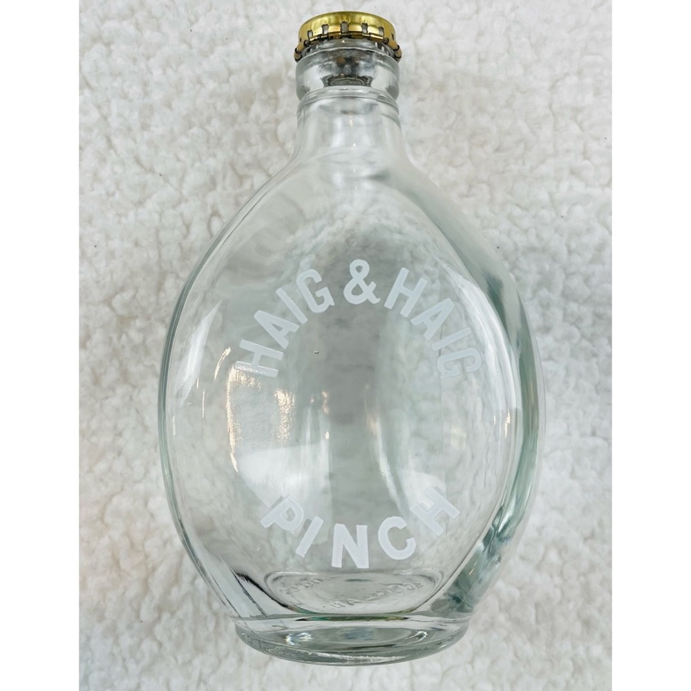 (VTG) HAIG & HAIG • Pinch Antique Scottish Whiskey Bottle w/ Original Cap - Picture 13 of 13